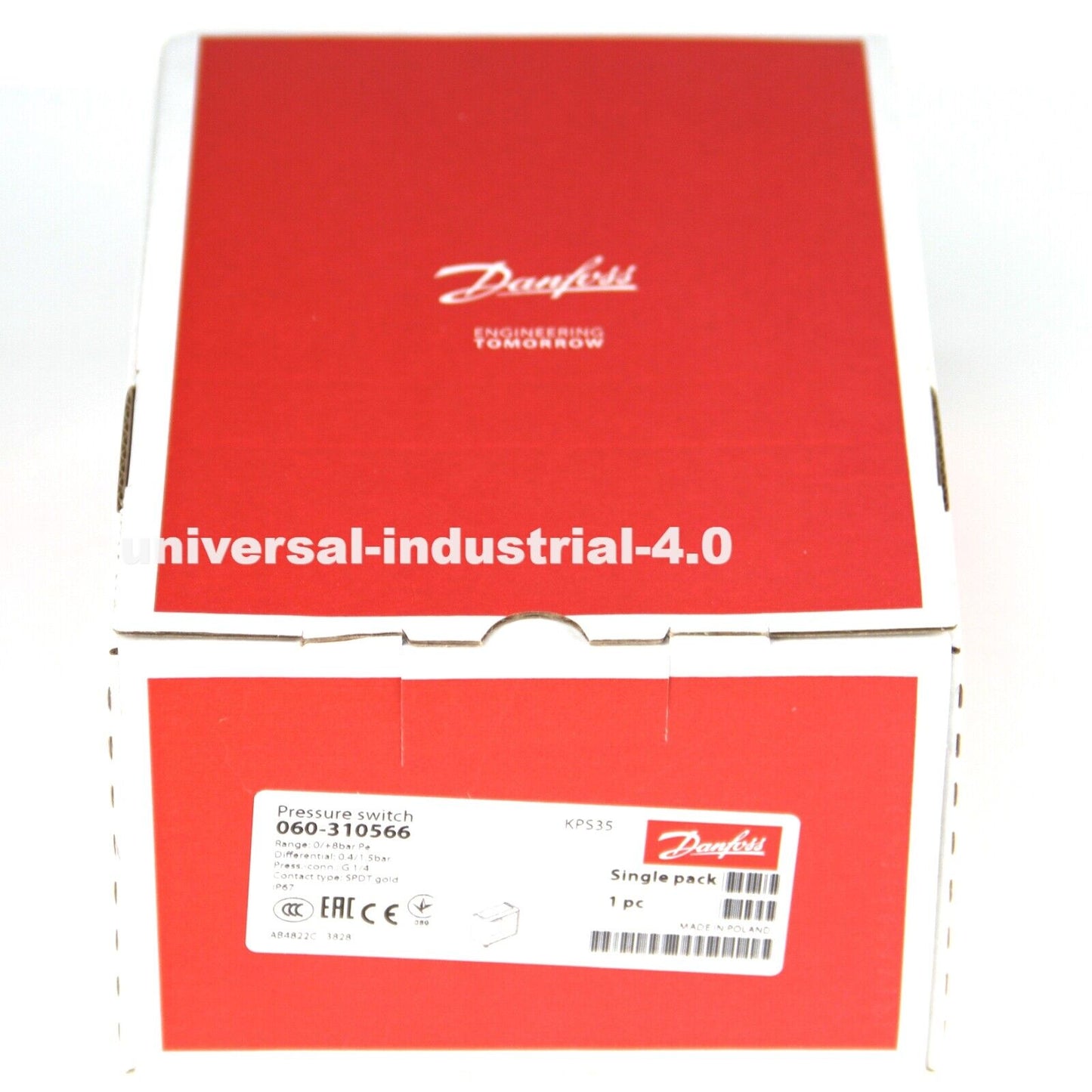 DANFOSS Pressure Switch KPS35-060-310566 - DANFOSS