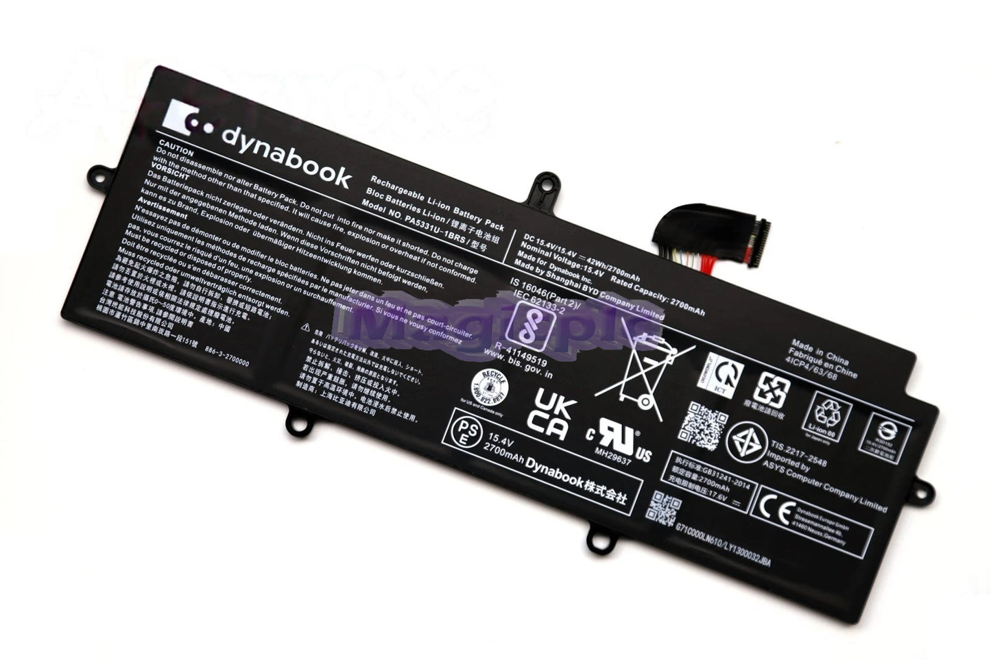 PA5331U-1BRS Battery For Dynabook Portege R30-E X30L-G Terca A30-G A40-E