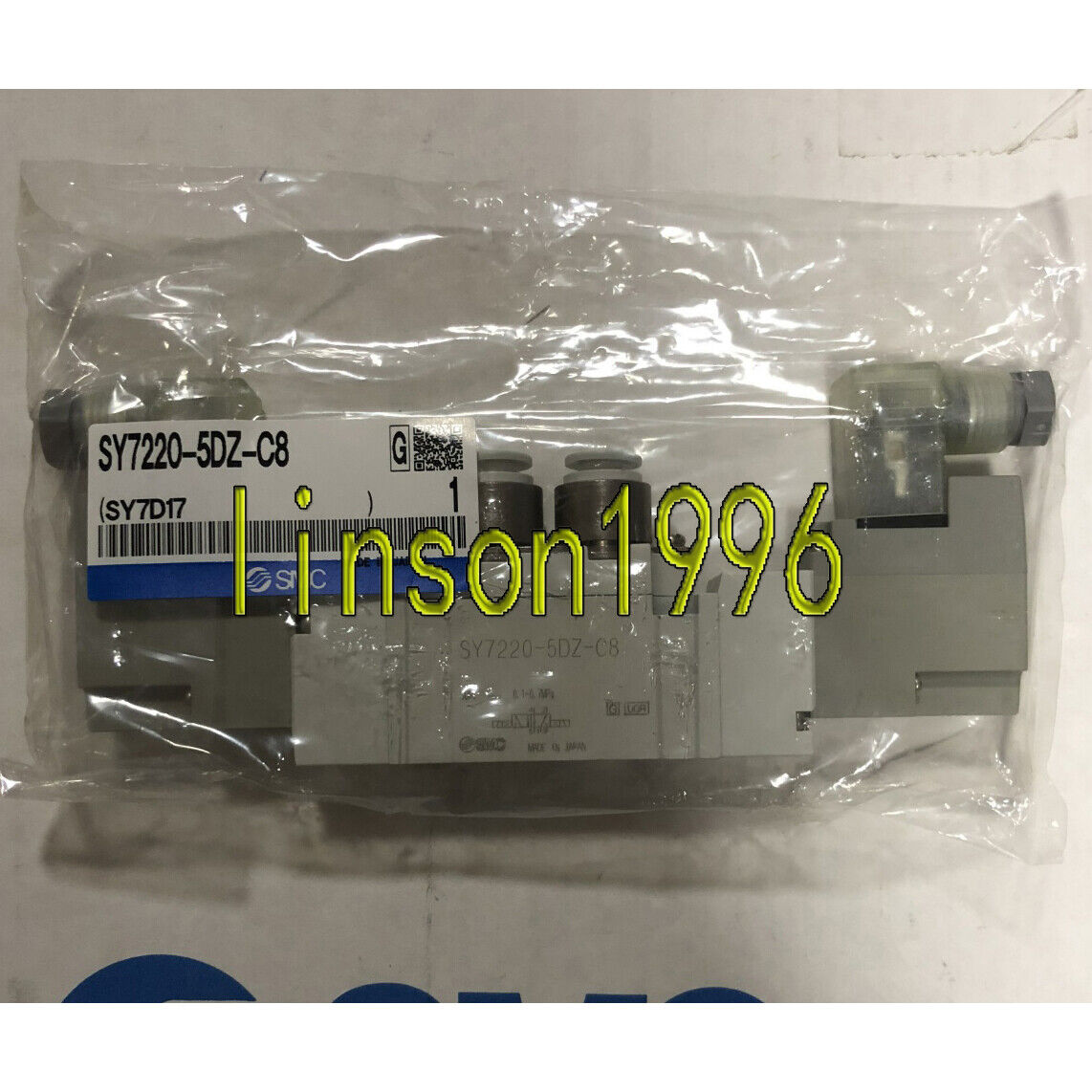 1PC SMC SY7220-5DZ-C8 Solenoid Valve - SMC