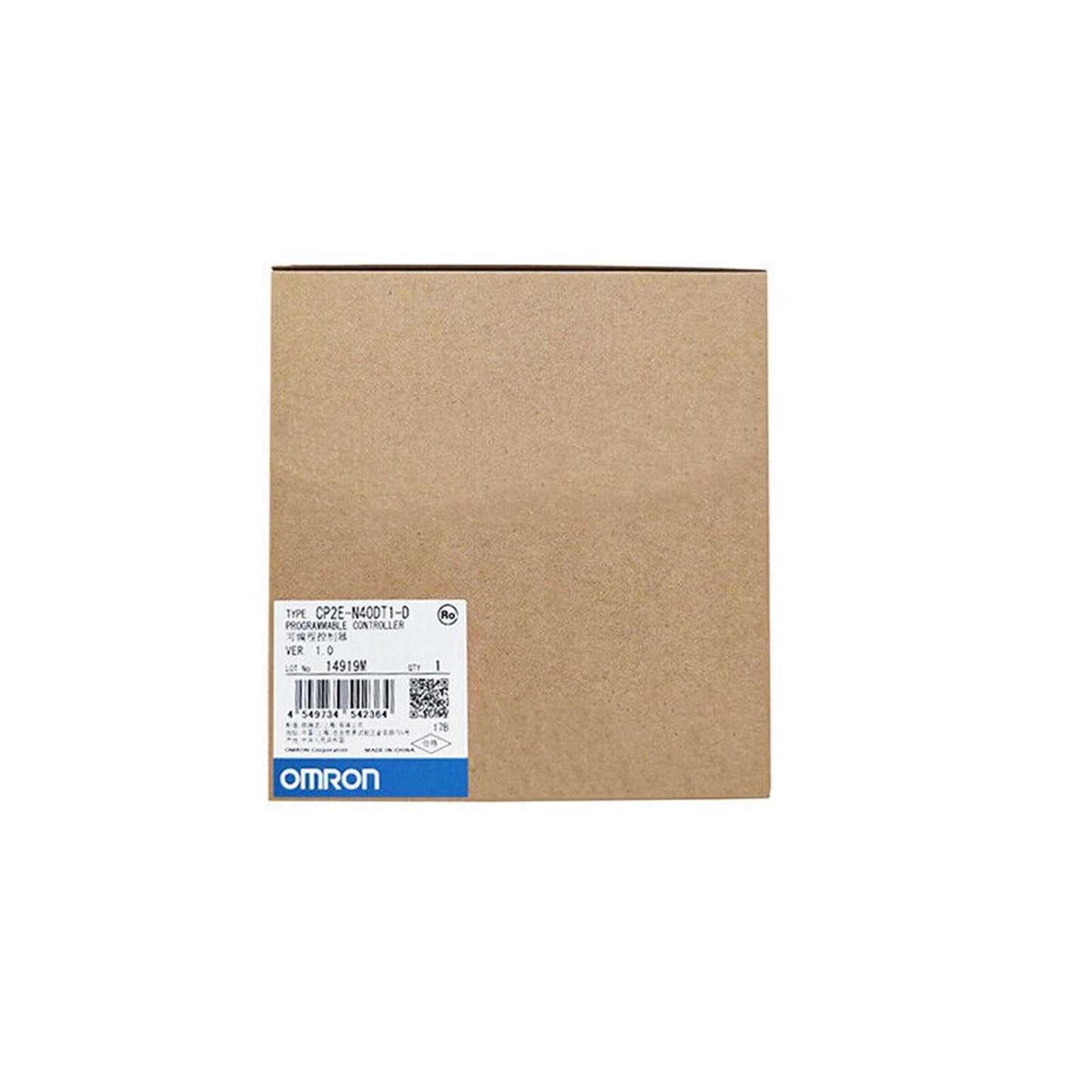 OMRON CP2EN40DT1D PLC Model - High Precision Motion Control System with 40-Channel Input/Output - OMRON