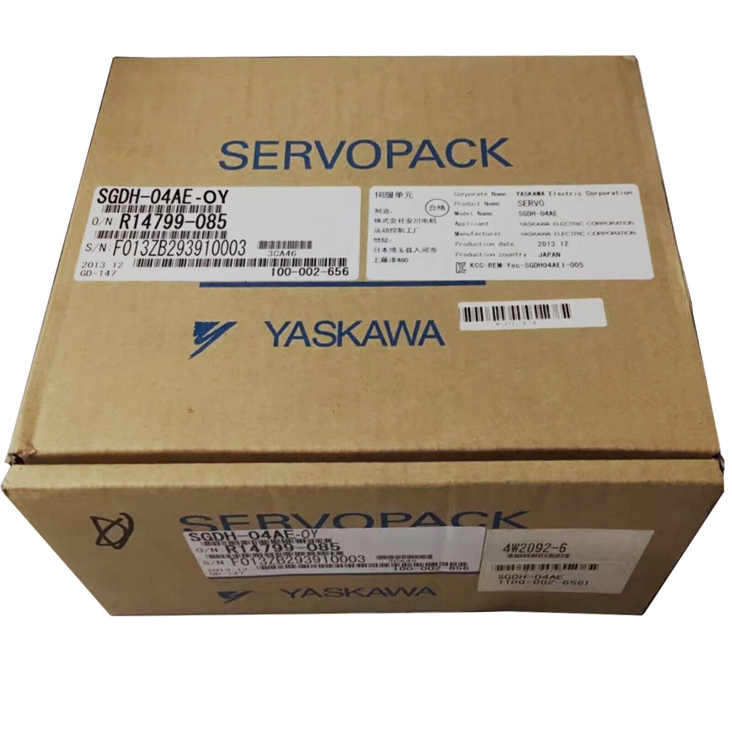 YASKAWA SGDH-04AE-OY Servo Drive - YASKAWA
