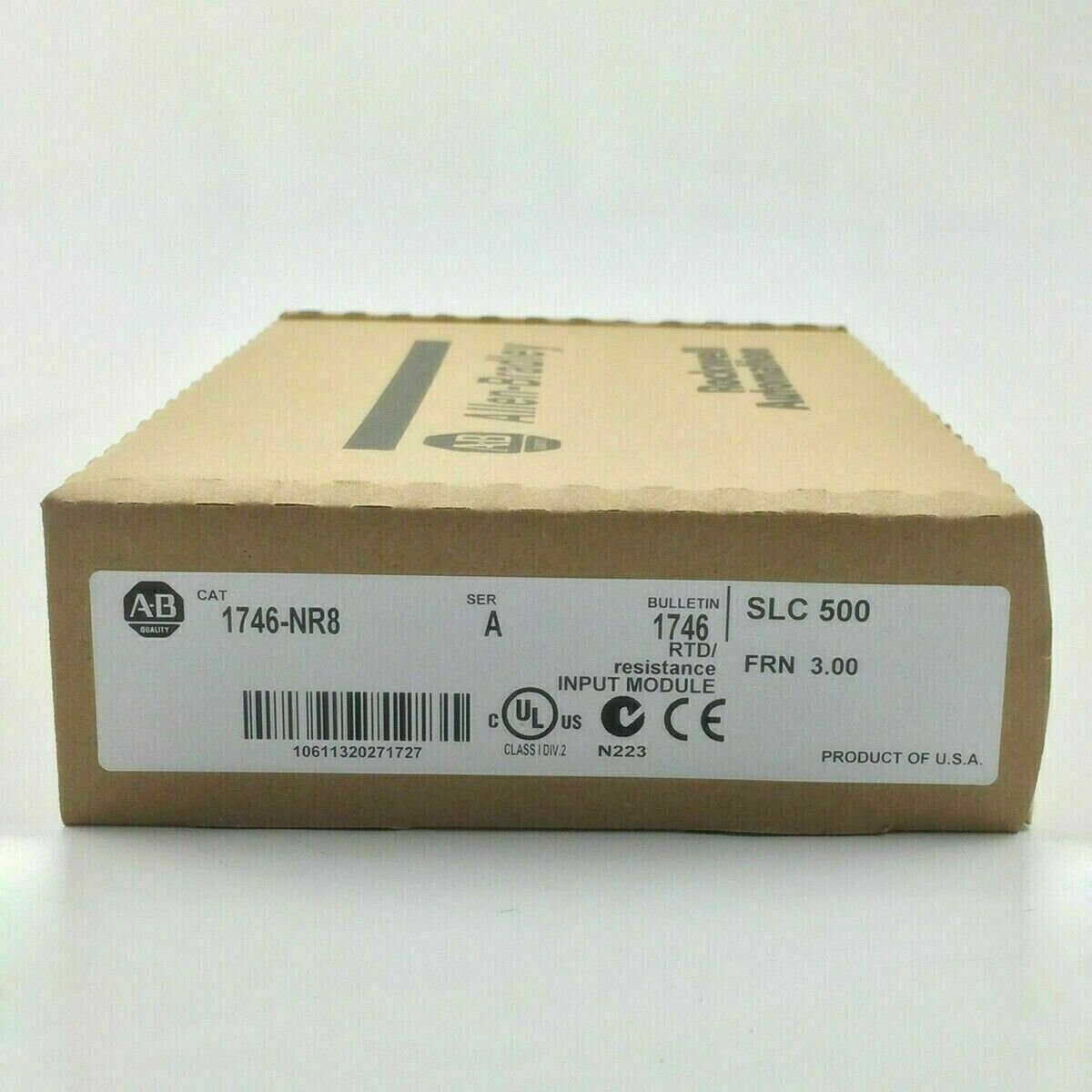 New Factory Sealed RTD Resistance Input Module 1746NR8 - NEW
