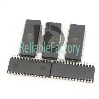 5PCS IC AT28C64 AT28C64B AT28C64B-15PU DIP-28 ATMEL chip