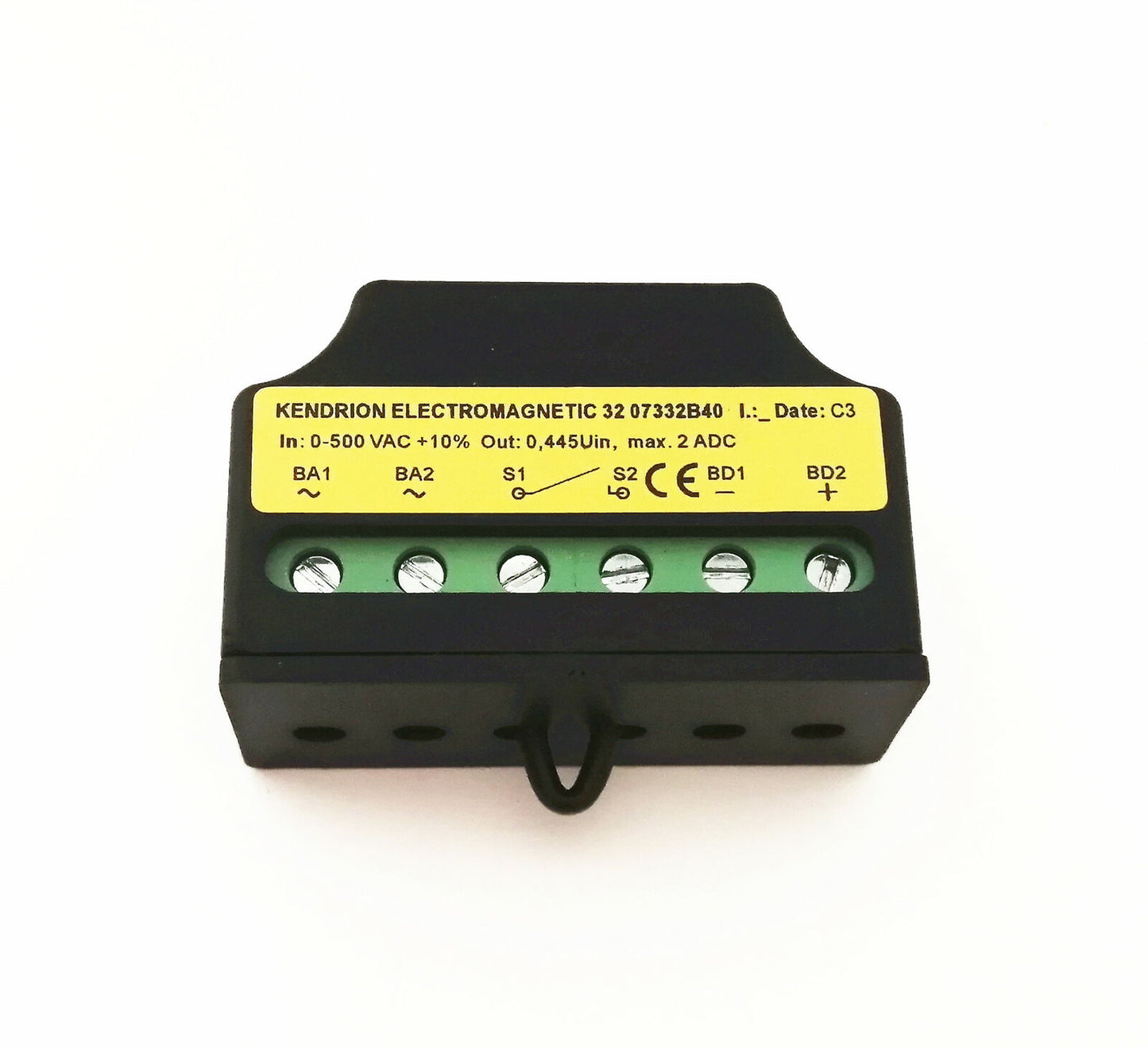 new KENDRION 32 07332B40 L IN: 0-500VAC OUT: 0.445Vin 2A Motor Brake Rectifier