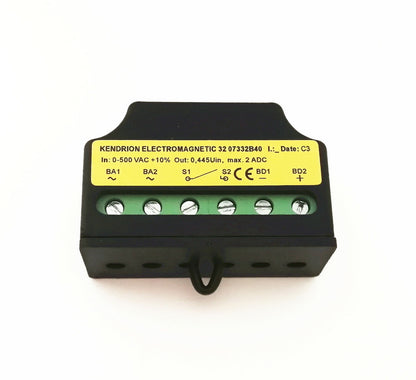 new KENDRION 32 07332B40 L IN: 0-500VAC OUT: 0.445Vin 2A Motor Brake Rectifier