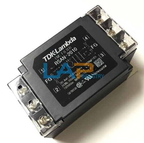 TDK-Lambda RSAN-2010 Filter, 10A, 250VAC - 1 Piece - TDK-LAMBDA