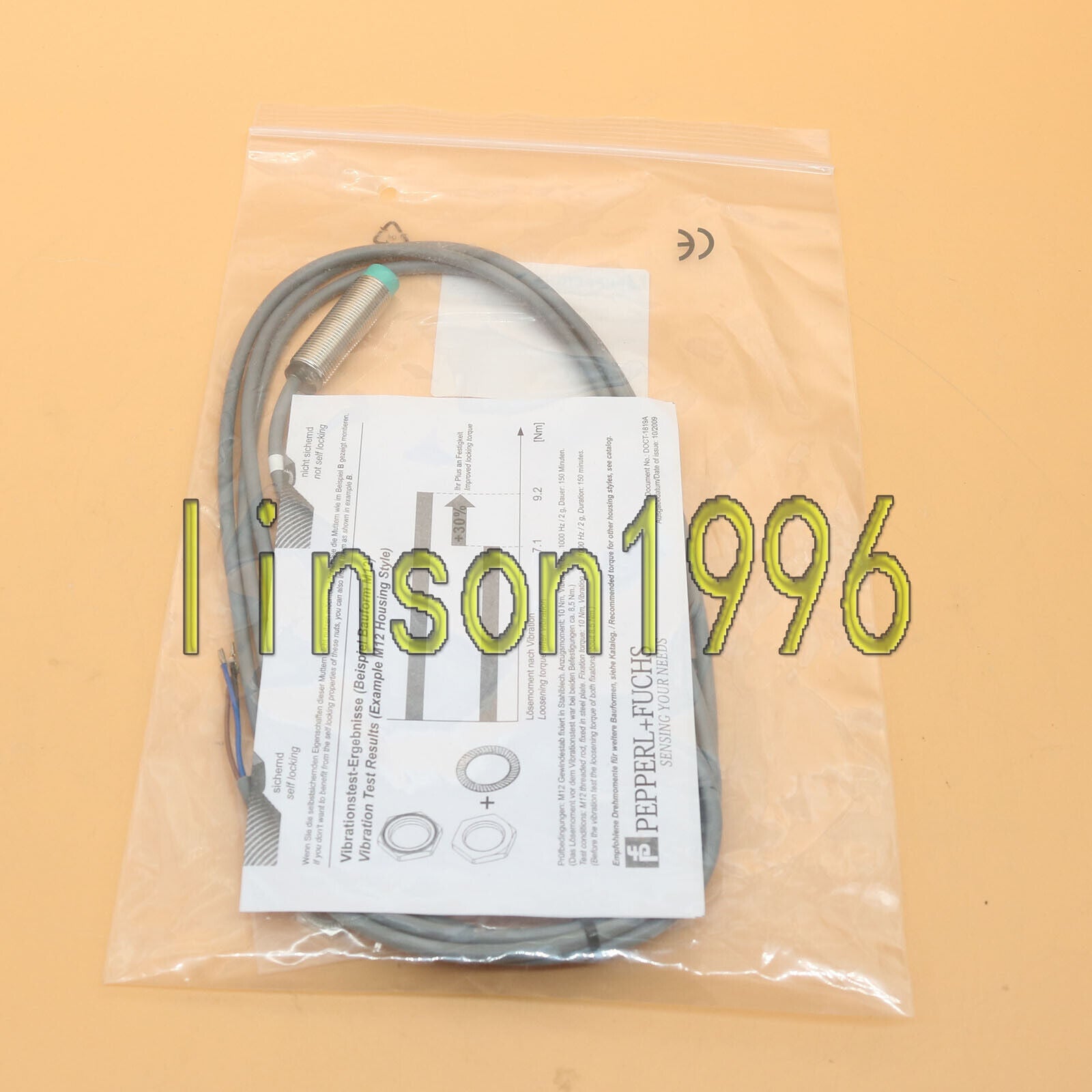 PepperL+Fuchs NJ4-12GM40-E2 Proximity Switch Fast Ship - PEPPERL+FUCHS