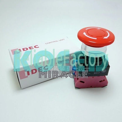 ONE IDEC emergency stop switch AVW411-R AVW411R 1NO-1NC