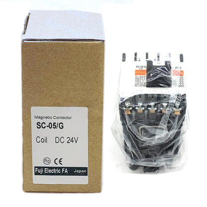 New FUJI SC-05/G 24V DC Contactor 1 Piece in Box - FUJI