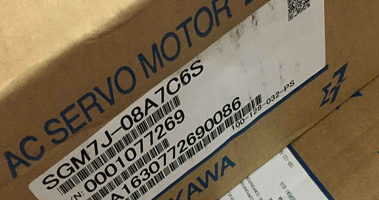 Yaskawa SGM7J-08A7C6S Servo Motor - YASKAWA