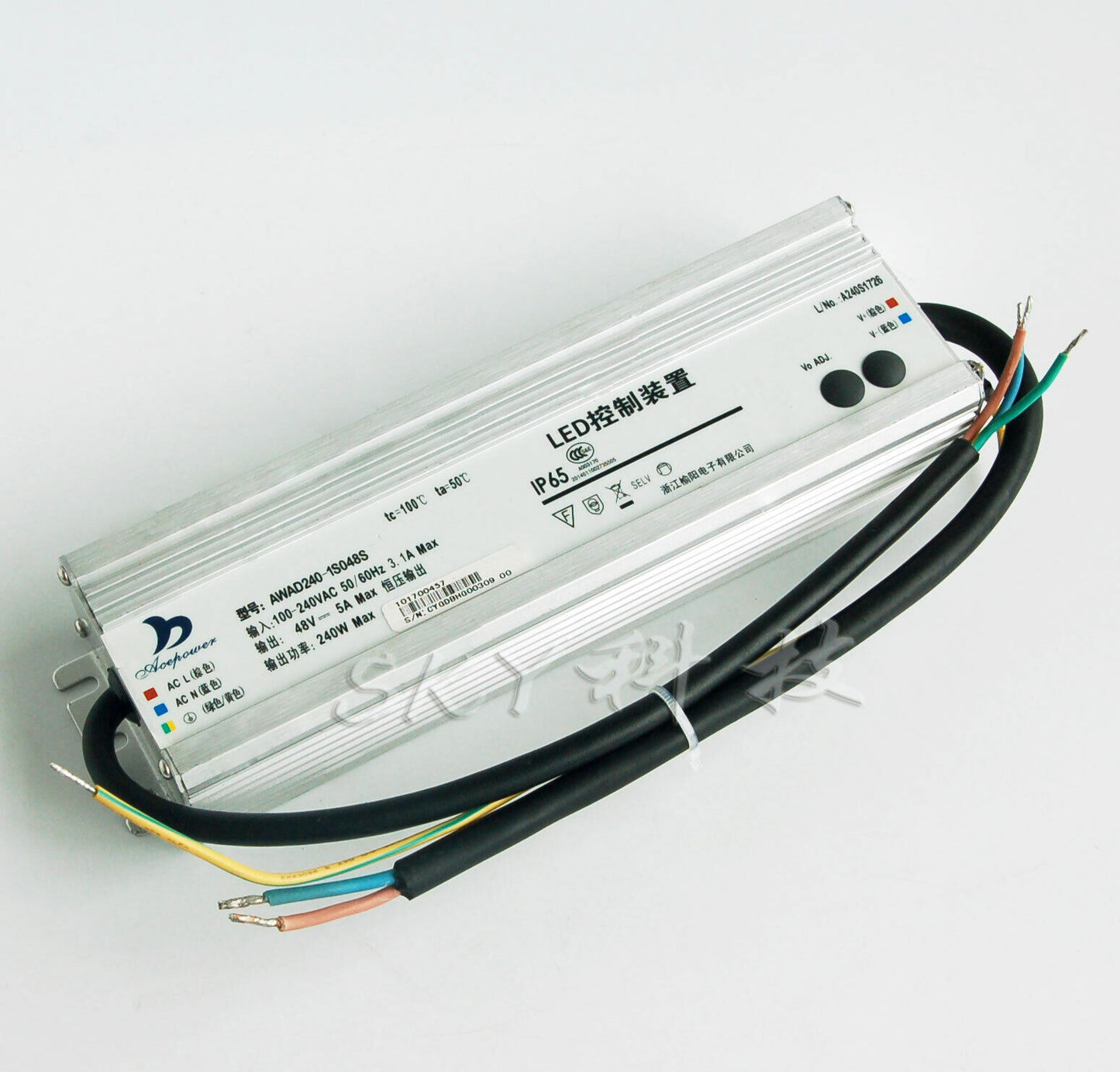 AWAD240-1S048S 48v5A constant voltage power supply for security monitoring power