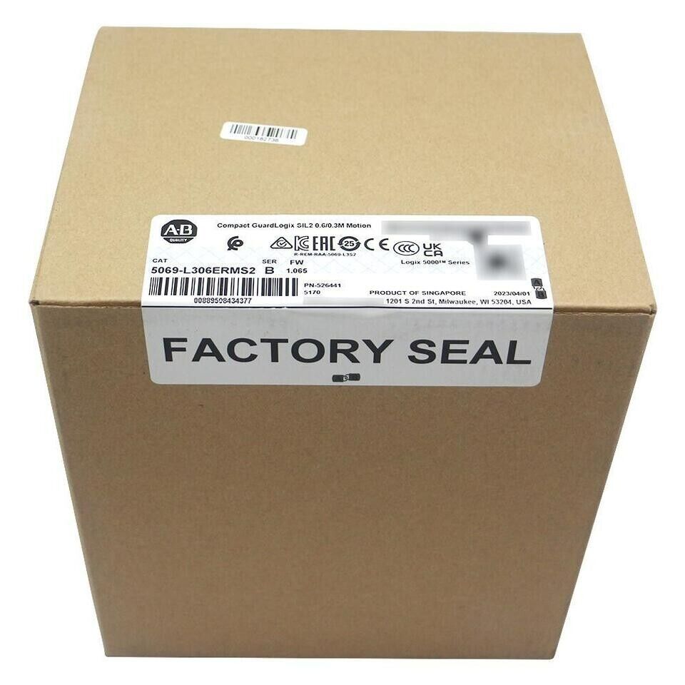 NEW Allen Bradley 5069-L306ERMS2 Safety PLC Controller Compact GuardLogix - KOEED
