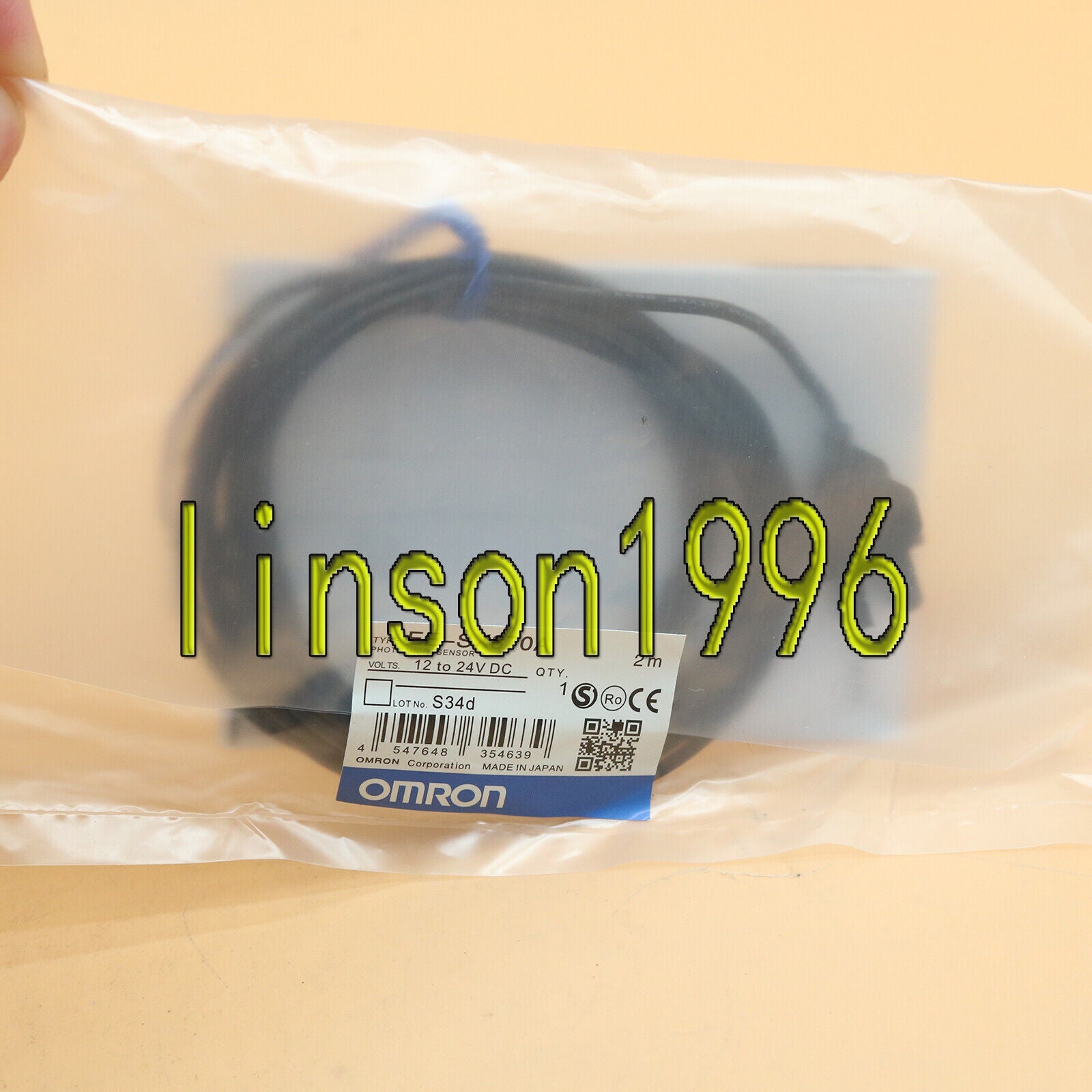 Omron EE-SX870A Photoelectric Sensor - OMRON