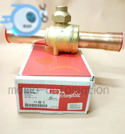 1PC- Danfoss 009L7058 Shut-off ball valve, GBC 42s,ODF, Inlet size 1 5/8in- ~