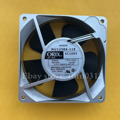 ORIX 100V 12CM 14/13W MU1238A-11B 120mm Cooling Fan
