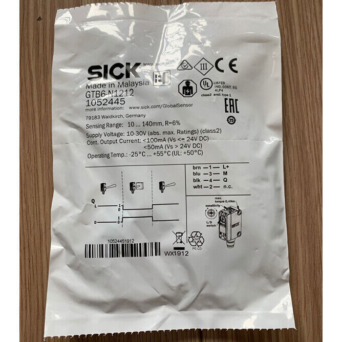 new 1PC  FOR SICK photoelectric switch GTB6-N1212
