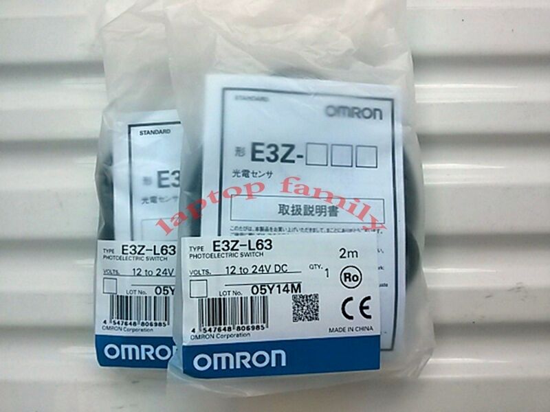 new 1PCS  For Omron Photoelectric Sensor E3Z-L63