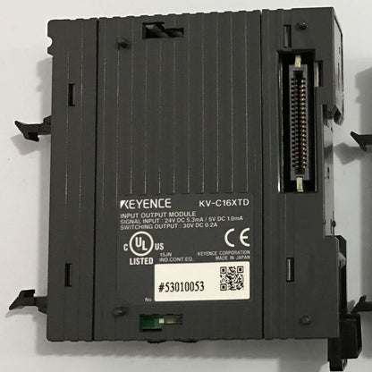 used 1PC Keyence PLC Module KV-C16XTD KV-C16XTD Fast - KOEED