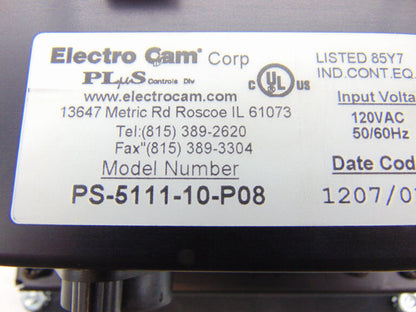ELECTRO CAM PS-5111-10-P08 SWITCH - ELECTRO