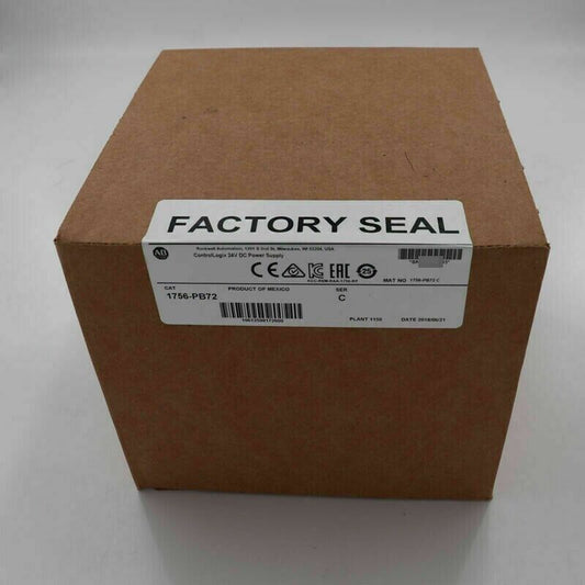 Original Factory Sealed 24V DC Power Supply Module 1756-PB72 - ORIGINAL FACTORY SEALED