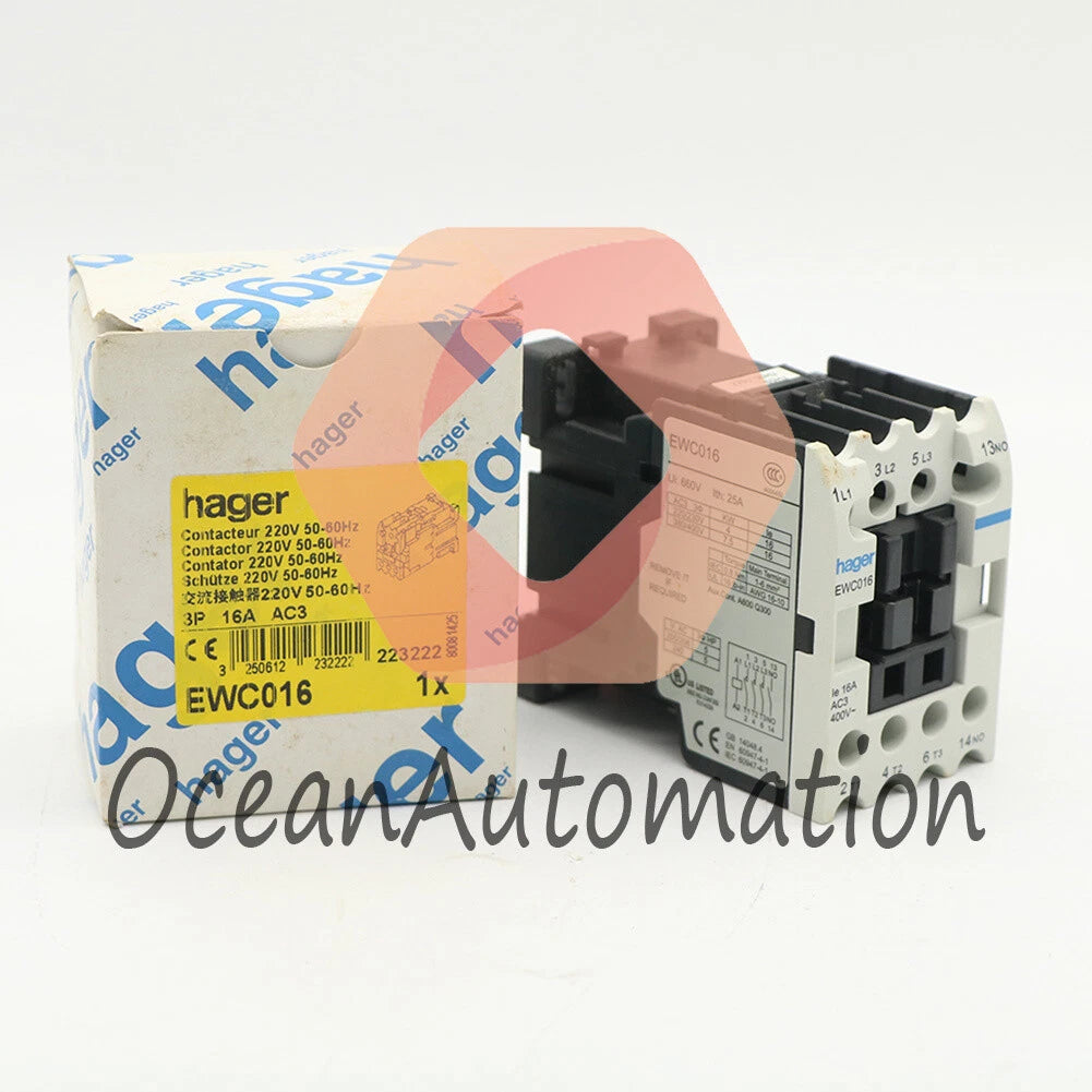 1PCS HAGER AC Contactor EWC016