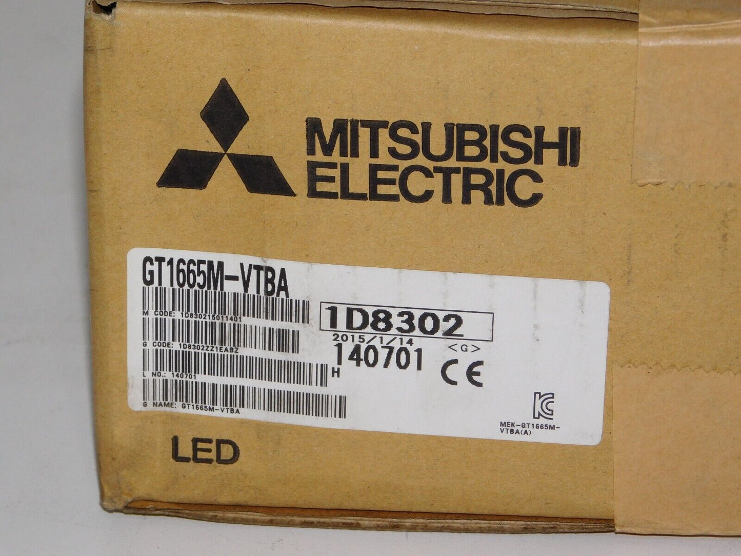 new Mitsubishi GT1665M-VTBA Graphic Operator Interface Terminal GOT1000 Display - MITSUBISHI