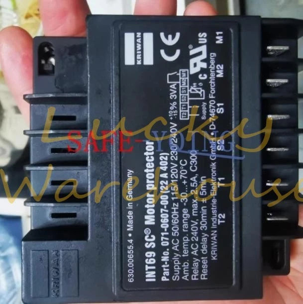 One KRIWAN INT69SC 071-0607-00(22A402)compressor protection module