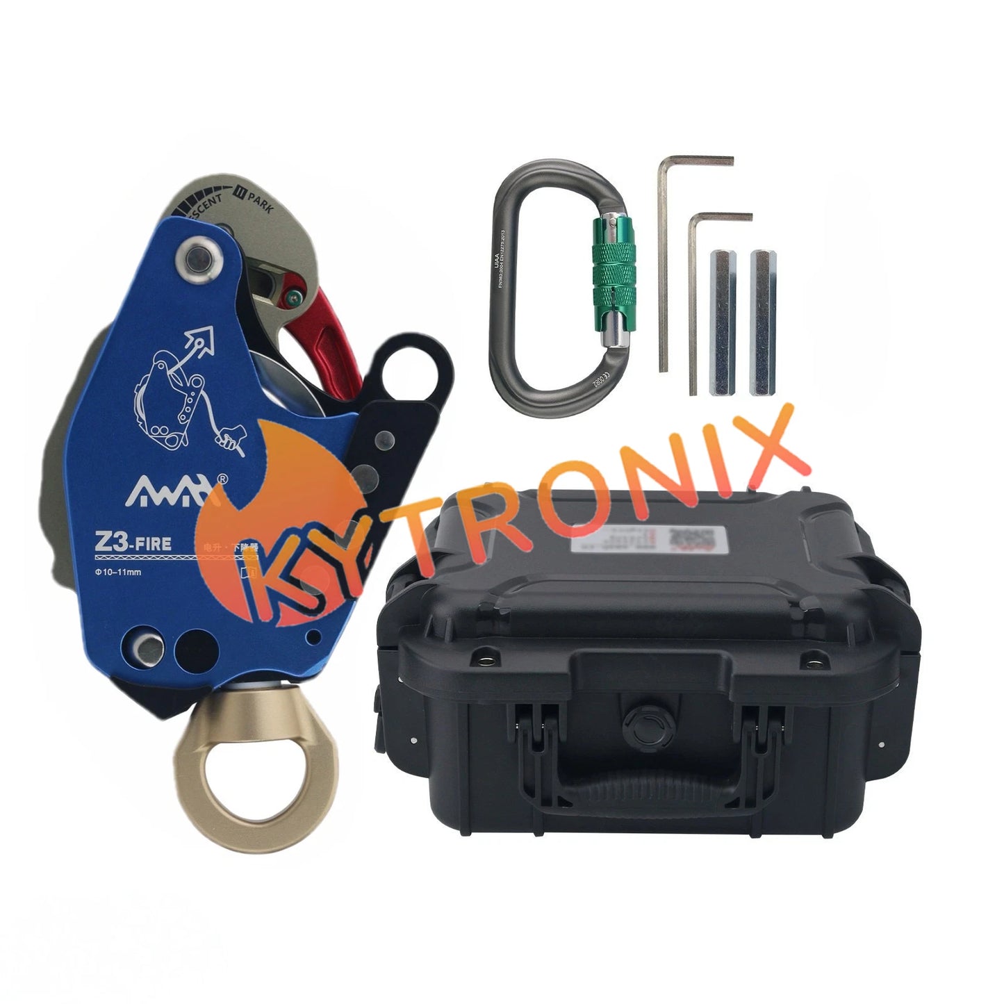 Z3-FIRE Ascent Descent 30kg-285kg Wokring Load With a box