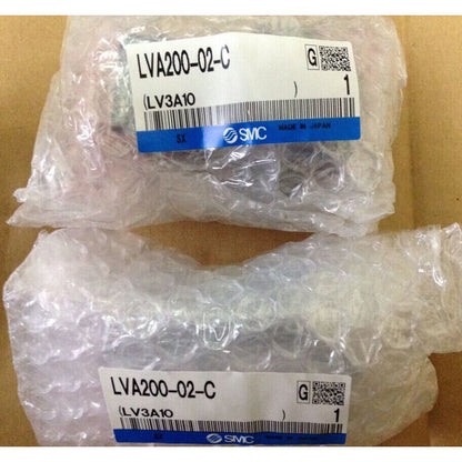 SMC Solenoid Valve LVA200-02-C ONE YEAR - SMC