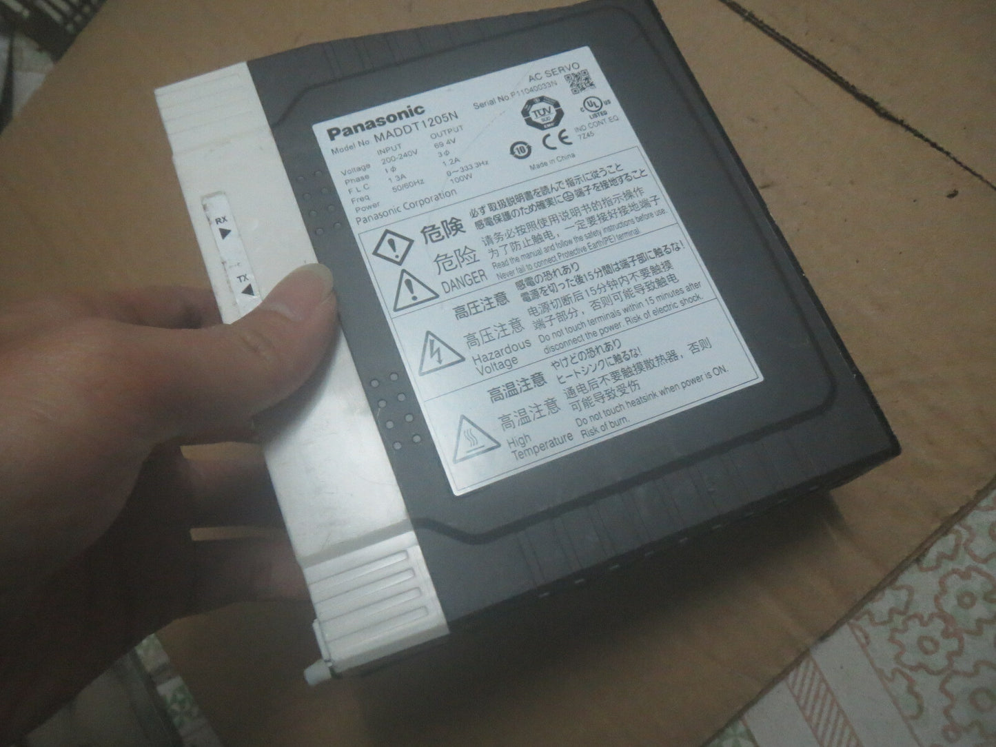 new 1PCS Panasonic AC servo Driver MADDT1205N