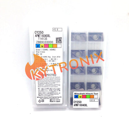 HITACHI APMT160408L CY250 Carbide Inserts 10PCS/ Box