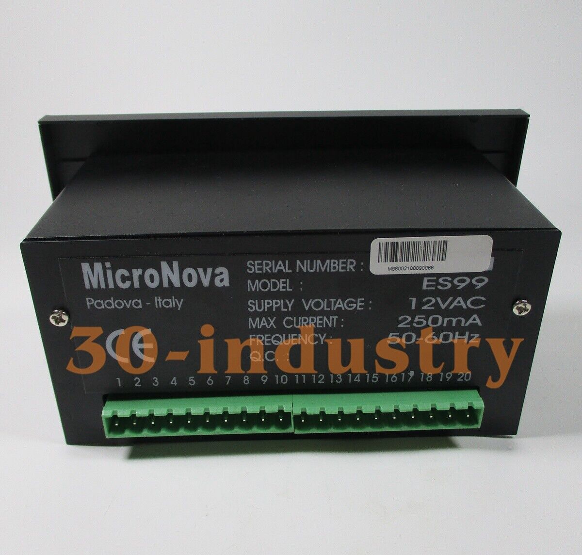 Atlas Copco ES99 Air Compressor Controller Panel 12VAC Parts - ATLAS COPCO