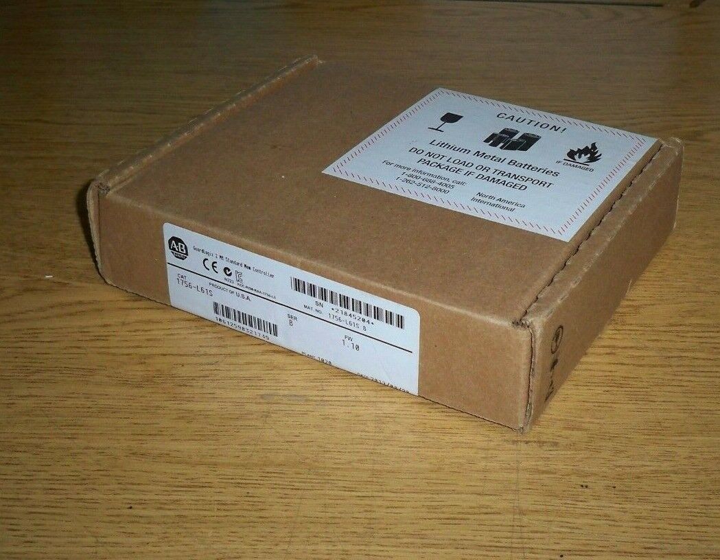 NEW GUARDLOGIX CONTROLLER MODULE ALLEN BRADLEY 1756L61S SERIES B - ALLEN BRADLEY