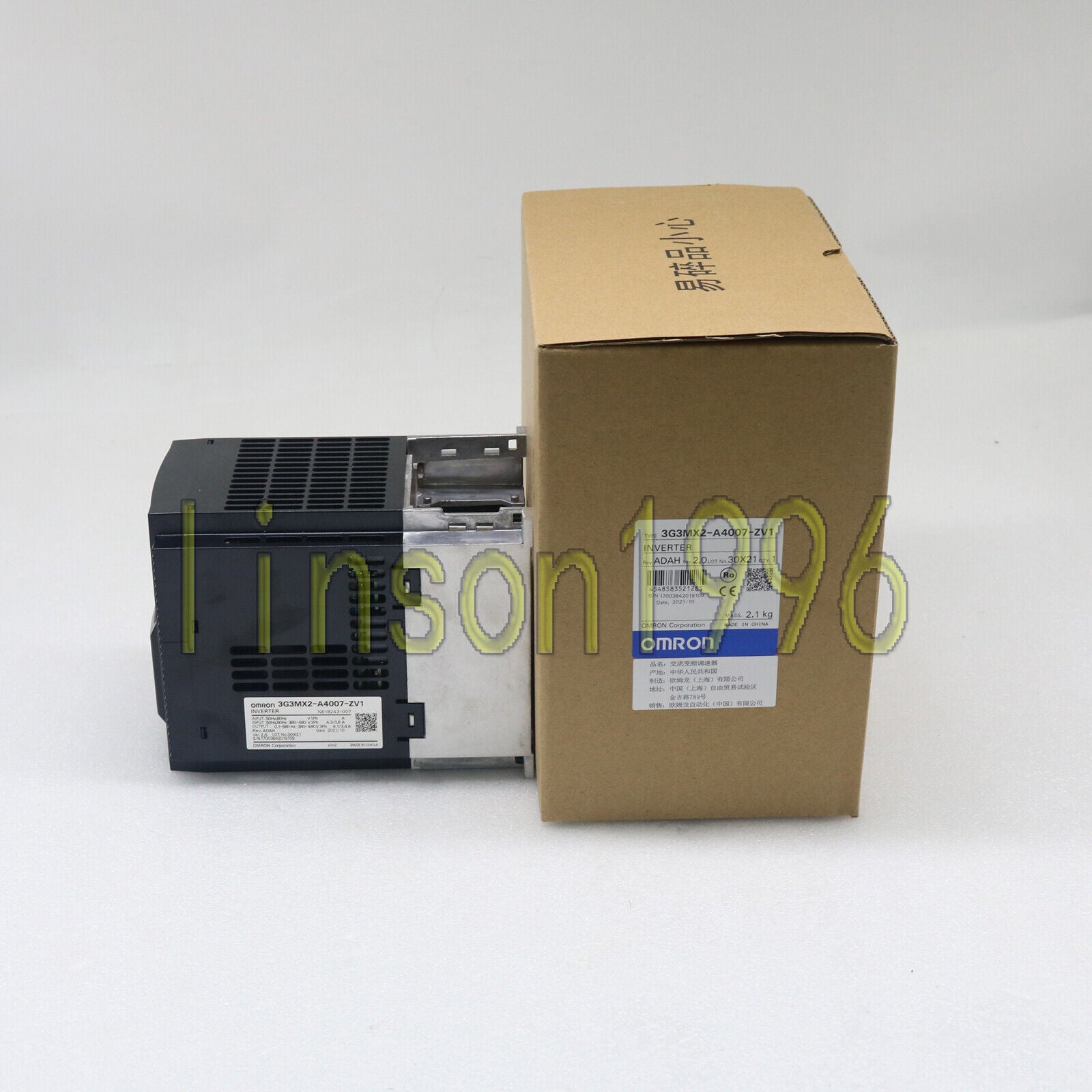 ONE OMRON 3G3MX2-A4007-ZV1 frequency converter - ONE OMRON