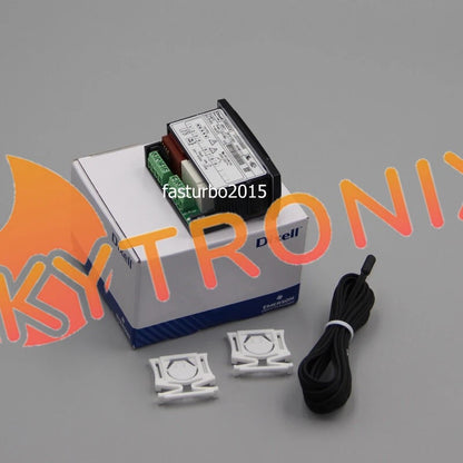 BLACK Dixell XR02CX-5R0C1 Temperature Thermostat Controller for Freezer W/ Probe