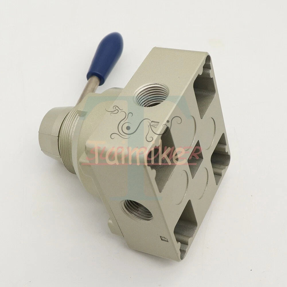 4 way 2 position Manual Hand Lever Pneumatic Valve 1/2" BSPT 4HV410-15 /RS