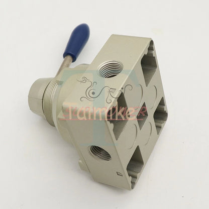 4 way 2 position Manual Hand Lever Pneumatic Valve 1/2" BSPT 4HV410-15 /RS