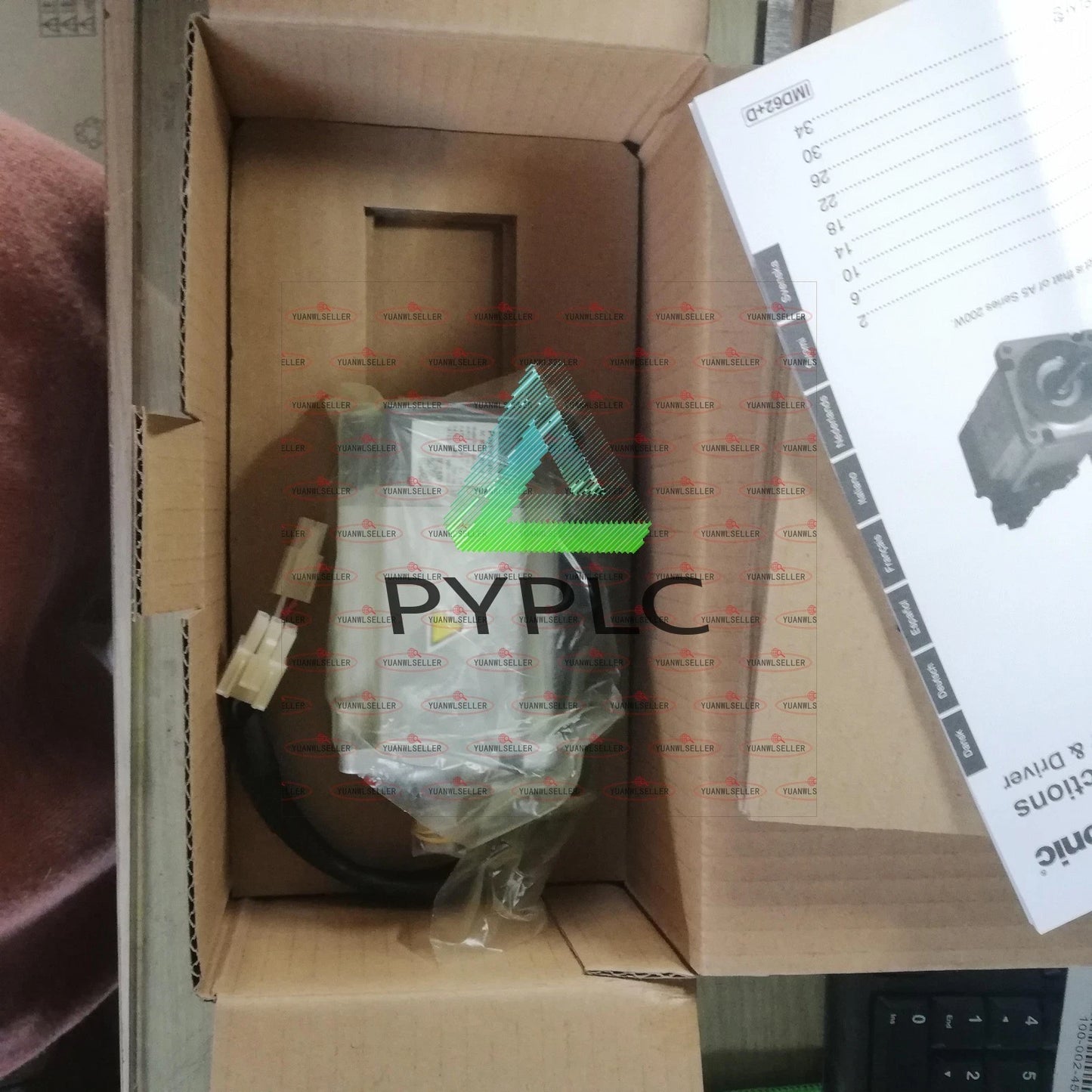 1PCS Panasonic servo motor MSME082G1U