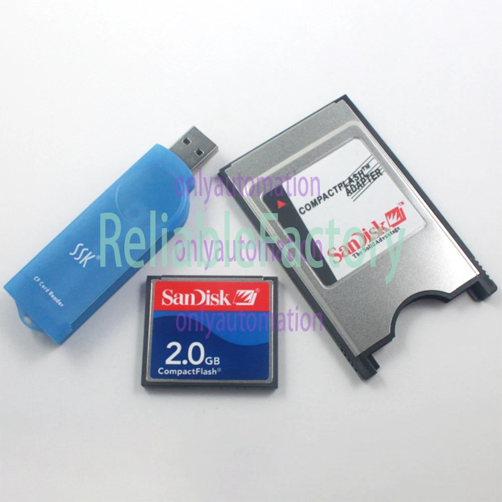 Reader FANUC 2G CF Compact Flash Card+CF-PCMCIA Adapter+SSK (1suit)
