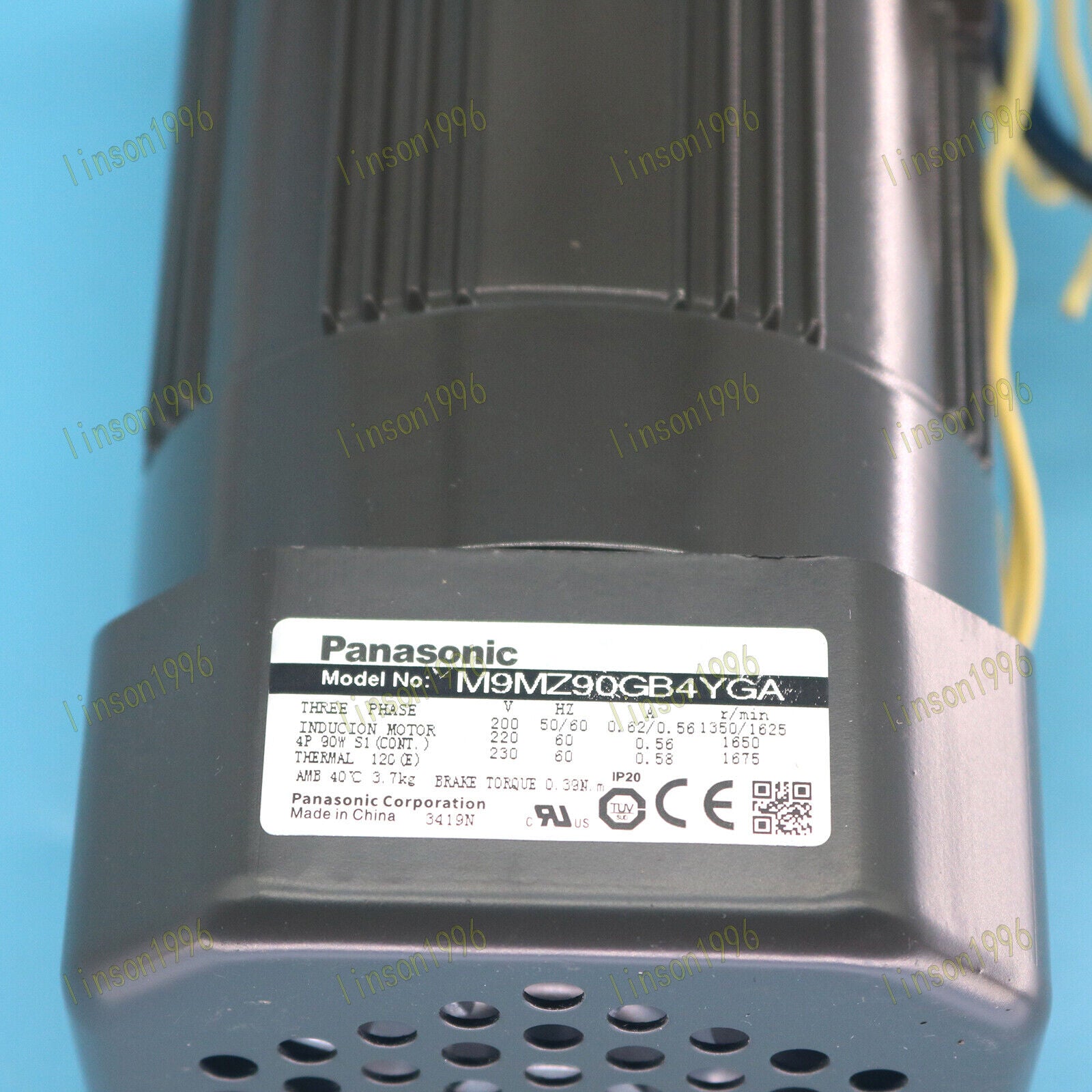 1-PC Panasonic Motor M9MZ90GB4YGA 90W - PANASONIC MOTOR