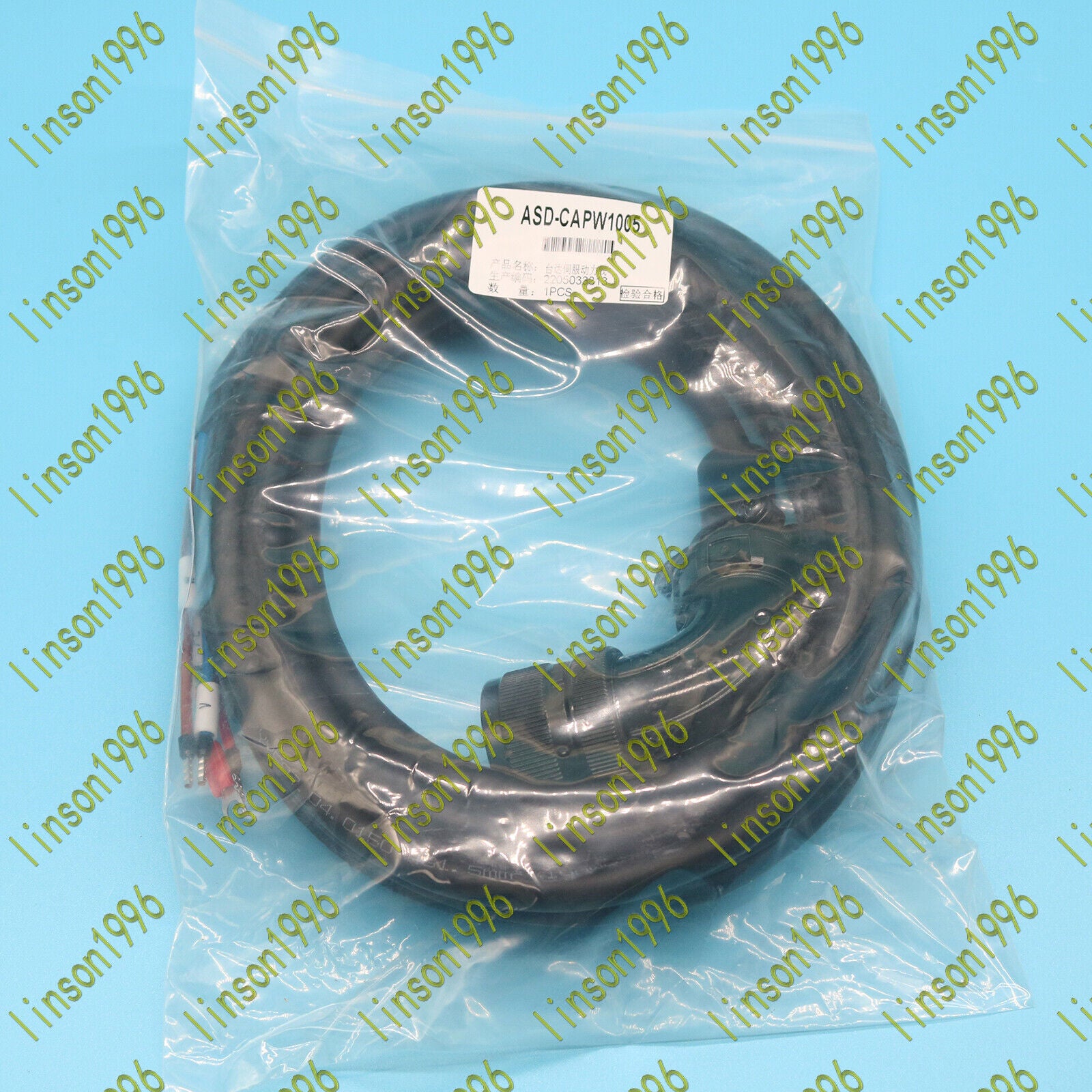 ASD-CAPW1005 5M Power Cable Stock - DELTA