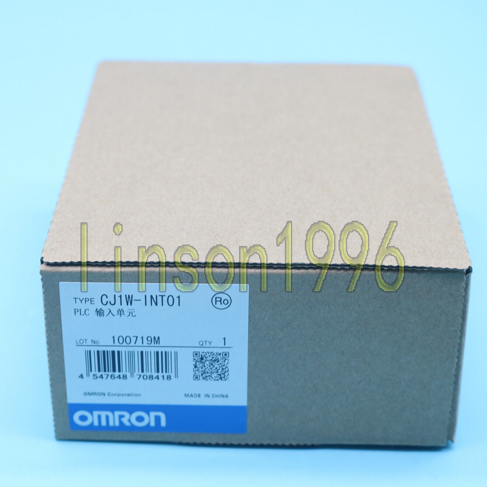 Omron PLC Module CJ1W-INT01 - OMRON