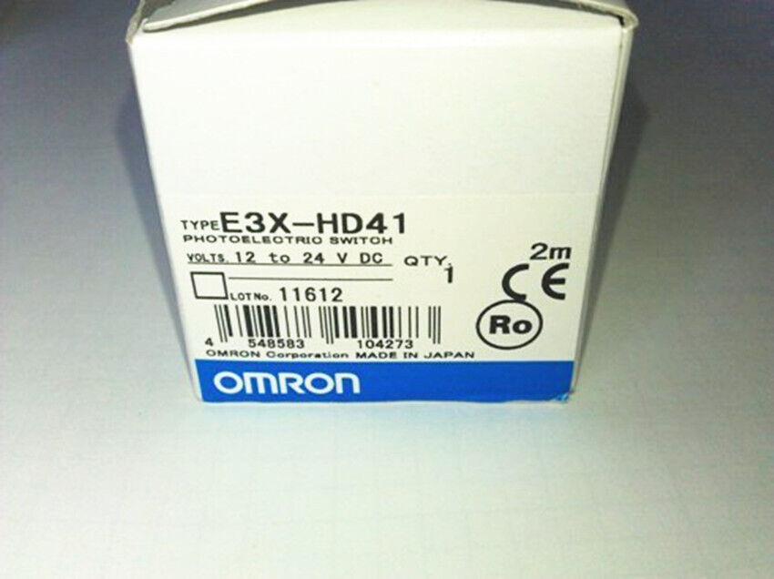 new 1pcs Omron E3X-HD41 2M Sensor Fiber Amplifier