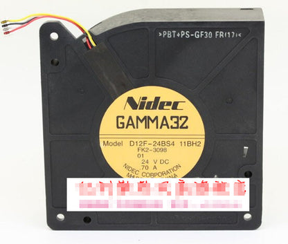 1pcs  Nidec GAMMA32 D12F-24BS4 11BH2 12CM 12032 24V 0.70A Turbo Cooling Fan
