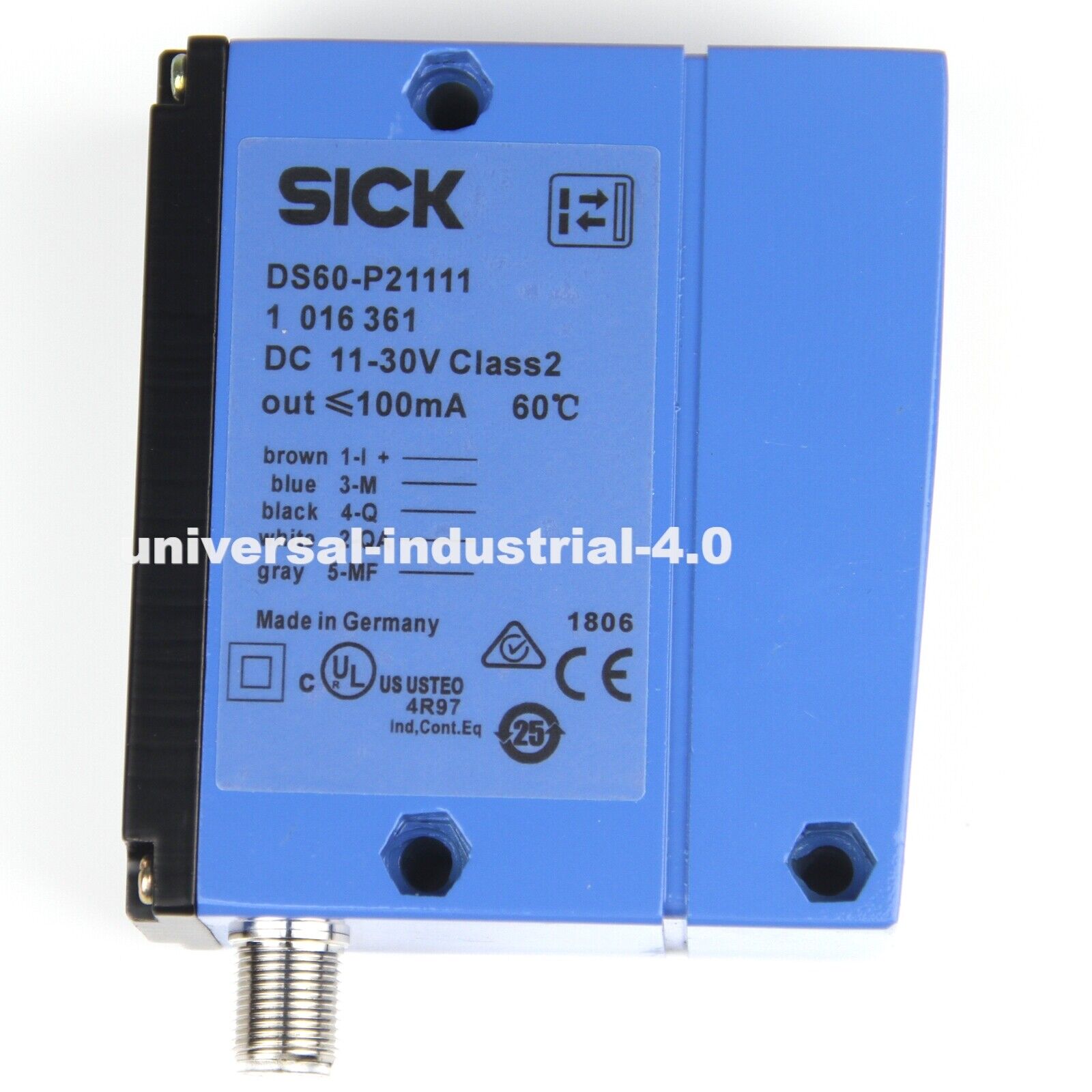 new  SICK DS60-P21111 Photoelectric Proximity Sensor