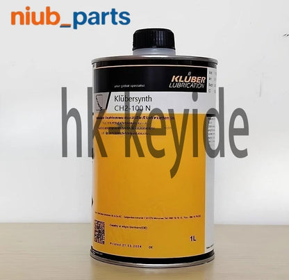 1PC KLUBER Lubrication Klubersynth CH 2-100 N Synthetic Oil 1L (1000cc)