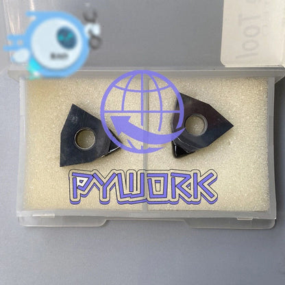 2pcs WNMG080402 PCD polycrystalline diamond WNMA430.5 PCD Turning inserts