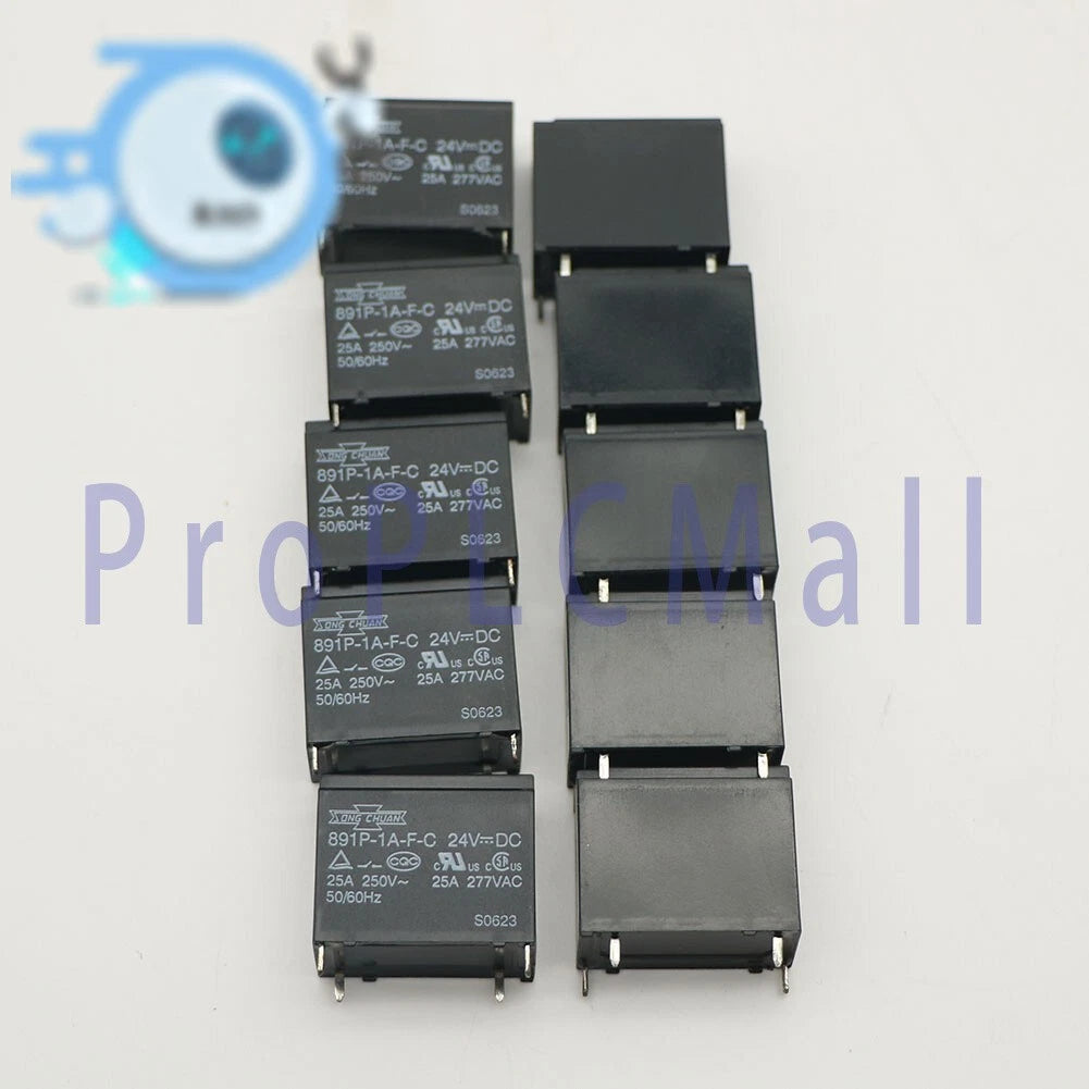 10PCS SONG CHUAN 891P-1A-F-C 24VDC Power Relay 4Pin 25A 250V~