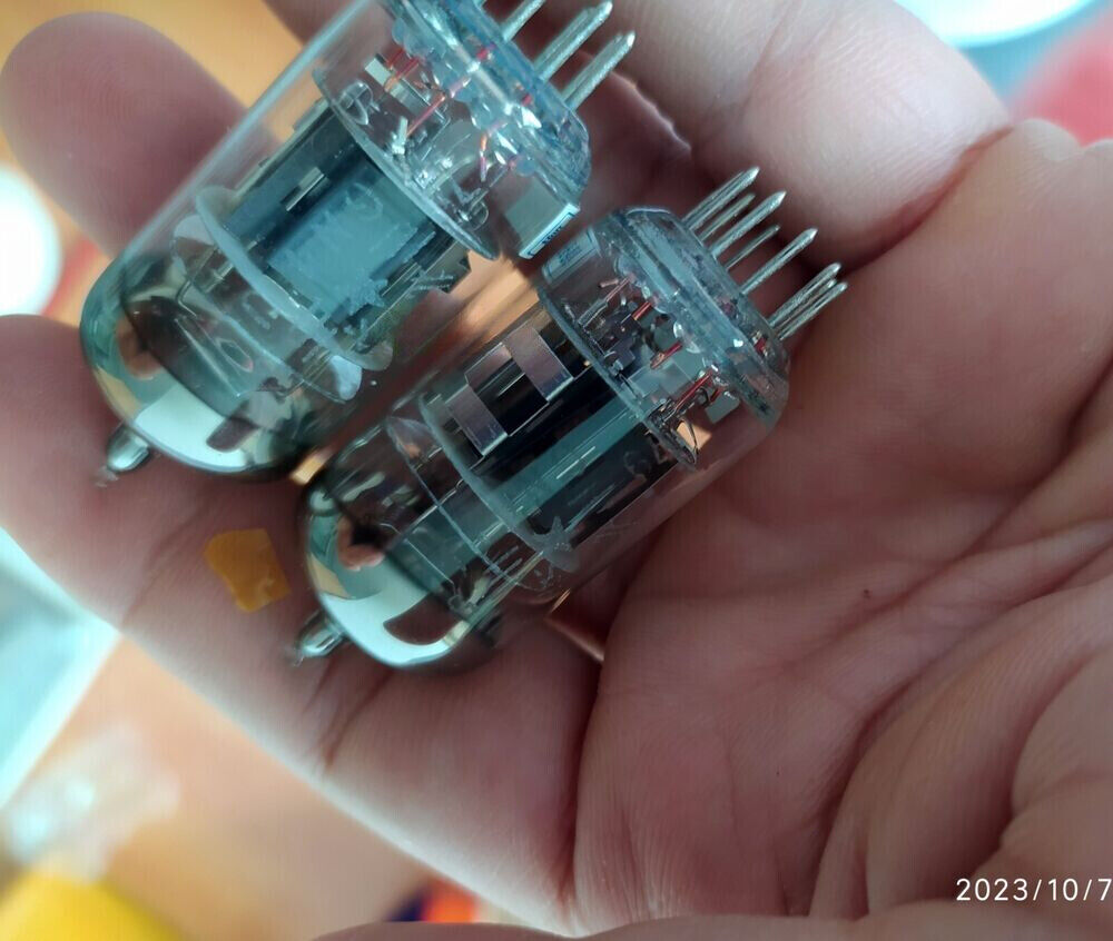new 1Pair NOS 6N4 Electronic Amplifier Tube For ShuGuang PSVANE EH 12AX7 ECC83 5751 - SHUGUANG