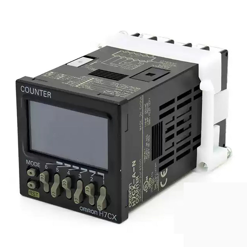 new One In Box Omron H7CX-A-N 100-240VAC Multi-Function Preset Counter - OMRON